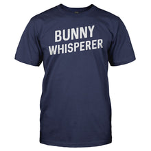 Load image into Gallery viewer, Bunny Whisperer - T Shirt - BUNNY_WHISPERER_-_Men_-_navyblue
