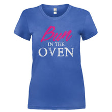 Load image into Gallery viewer, Bun In The Oven - T Shirt - BUN_IN_THE_OVEN-_Ladies_-_Royal