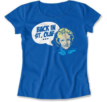 Load image into Gallery viewer, Back in St. Olaf - T Shirt - Back_in_St_Olaf_women_royal