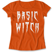 Load image into Gallery viewer, Basic Witch - T Shirt - Basic_Witch_women_orange