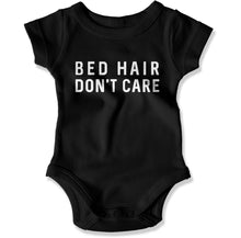Load image into Gallery viewer, Bed Hair Don't care - Baby Bodysuit - Bed_Hair_Don_t_care_-_Baby_One-Piece_black