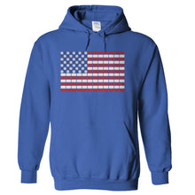 Load image into Gallery viewer, Beer Can USA Flag - T Shirt - Beer-Can-USA-Flag---hoodie---royal
