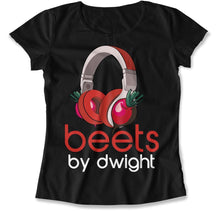 Load image into Gallery viewer, Beets By Dwight - T Shirt - Beets_By_Dwight_women_black