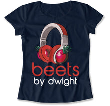 Load image into Gallery viewer, Beets By Dwight - T Shirt - Beets_By_Dwight_women_navy
