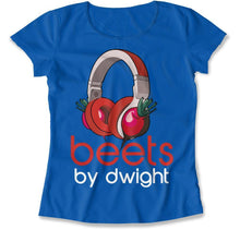 Load image into Gallery viewer, Beets By Dwight - T Shirt - Beets_By_Dwight_women_royal