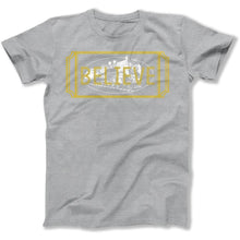 Load image into Gallery viewer, Believe - Christmas - T Shirt - Believe_-_Christmas_men_heather