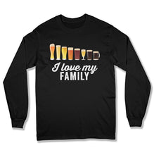 Load image into Gallery viewer, I Love My Family T Shirt - BER-04 - Ber-04-Long-Sleeve