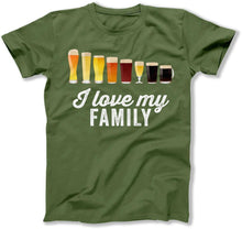 Load image into Gallery viewer, I Love My Family T Shirt - BER-04 - Ber-04_-_TShirt