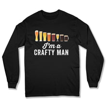 Load image into Gallery viewer, I'm A Crafty Man T Shirt - BER-07 - Ber-07-Long-Sleeve