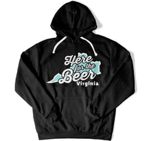 Load image into Gallery viewer, Here For The Beer Virginia T Shirt - BER-33 - Ber-33-Hoodie