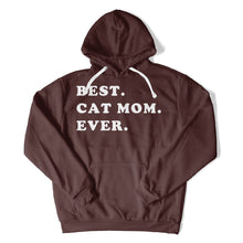 Load image into Gallery viewer, Best. Cat Mom. Ever. - T Shirt - Best_Cat_Mom_Ever_hoodie_maroon