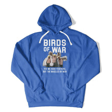 Load image into Gallery viewer, Birds of War - T Shirt - Birds_of_War_hoodie_royal