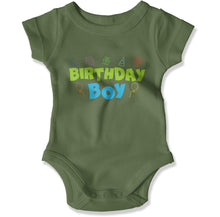 Load image into Gallery viewer, Birthday Boy - Baby Bodysuit - Birthday_Boy_-_Baby_One-Piece_military