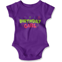 Load image into Gallery viewer, Birthday Girl - Baby Bodysuit - Birthday_Girl_-_Baby_One-Piece_purple