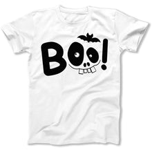 Load image into Gallery viewer, Boo Halloween - T Shirt - Boo_Halloween_men_white