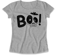 Load image into Gallery viewer, Boo Halloween - T Shirt - Boo_Halloween_women_heather
