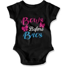 Load image into Gallery viewer, Bows Before Bros - Baby Bodysuit - Bows_Before_Bros_-_Baby_One-Piece_black