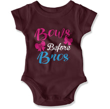 Load image into Gallery viewer, Bows Before Bros - Baby Bodysuit - Bows_Before_Bros_-_Baby_One-Piece_maroon