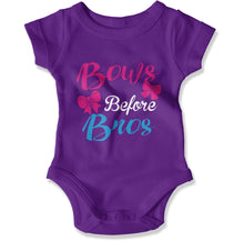 Load image into Gallery viewer, Bows Before Bros - Baby Bodysuit - Bows_Before_Bros_-_Baby_One-Piece_purple