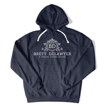 Load image into Gallery viewer, Brett DeLawyer, A Denial Correlation - T Shirt - Brett_DeLawyer_A_Denial_Correlation_hoodie_navy