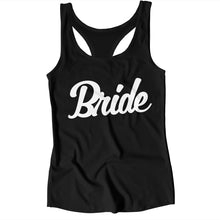 Load image into Gallery viewer, Bride Ladies Tank Top - Bride_Racerback_Tank_Top
