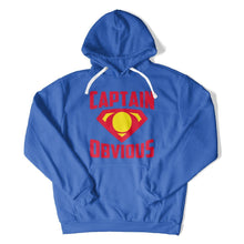 Load image into Gallery viewer, Captain Obvious - T Shirt - CAPTAIN_OBVIOUS_-_hoodie_-_blue