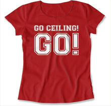 Load image into Gallery viewer, Ceiling Fan - T Shirt - CEILING_FAN_-_women_-_red