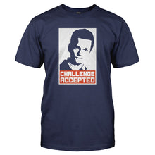 Load image into Gallery viewer, Challenge Accepted - T Shirt - CHALLENGE_ACCEPTED_-_Men_-_Navyblue