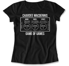 Load image into Gallery viewer, Chardee MacDennis - T Shirt - CHARDEE_MACDENNIS_women_black