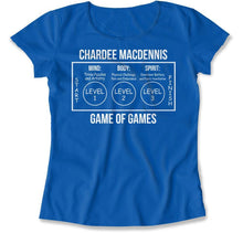 Load image into Gallery viewer, Chardee MacDennis - T Shirt - CHARDEE_MACDENNIS_women_royal