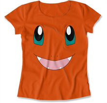 Load image into Gallery viewer, Char Salamander - T Shirt - CHAR_SALAMANDER_-_women_-_orange