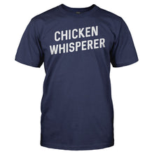 Load image into Gallery viewer, Chicken Whisperer - T Shirt - CHICKEN_WHISPERER_-_Men_-_navyblue