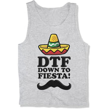 Load image into Gallery viewer, DTF Down To Fiesta Funny Cinco De Mayo Party - T Shirt  - CINCO-04 - CINCO-04---mens-sport-tank
