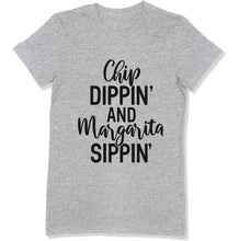 Load image into Gallery viewer, Chip Dippin Margarita Sippin  Cinco De Mayo Party - T Shirt  - CINCO-18 - CINCO-18---sport-premium-ladies-tee