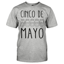 Load image into Gallery viewer, Cinco de Mayonnaise - T Shirt - CINCO_DE_MAYONNAISE_-_men_-_heathergrey