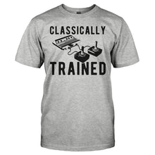 Load image into Gallery viewer, Classically Trained - Gaming - T Shirt - CLASSICALLY_TRAINED_-_GAMING_-_Men_-_heathergrey