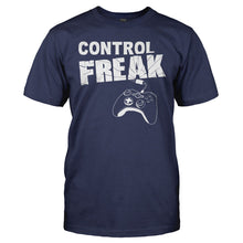 Load image into Gallery viewer, Control Freak - T Shirt - CONTROL_FREAK_-_Men_-_navyblue