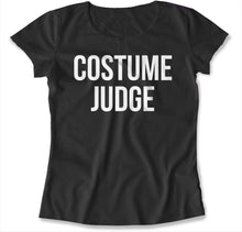 Load image into Gallery viewer, Costume Judge - T Shirt - COSTUME_JUDGE_-_womens_-_black