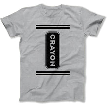 Load image into Gallery viewer, Crayons - T Shirt - CRAYONS_-_heather_grey