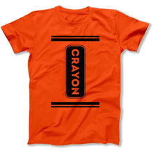 Load image into Gallery viewer, Crayons - T Shirt - CRAYONS_-_orange