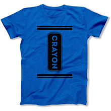Load image into Gallery viewer, Crayons - T Shirt - CRAYONS_-_royal_blue