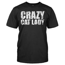 Load image into Gallery viewer, Crazy Cat Lady - T Shirt - CRAZY_CAT_LADY_-_Men_-_black