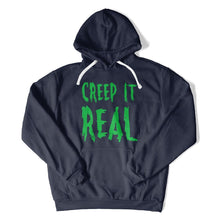 Load image into Gallery viewer, Creep It Real - T Shirt - CREEP_IT_REAL_-_hoodies_-_navy_blue