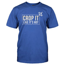 Load image into Gallery viewer, Crop It Like It's Hot - T Shirt - CROP_IT_LIKE_IT_S_HOT_-_Men_-_royalblue