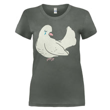 Load image into Gallery viewer, Crying Dove - T Shirt - CRYING_DOVE_-_ladies_-_charcoal