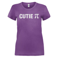 Load image into Gallery viewer, Cutie Pi - T Shirt - CUTIE_PI-_Ladies_-_Purple