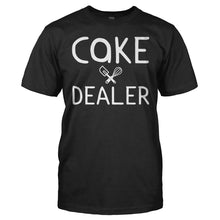 Load image into Gallery viewer, Cake Dealer - T Shirt - Cake_Dealer_black