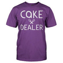 Load image into Gallery viewer, Cake Dealer - T Shirt - Cake_Dealer_purple