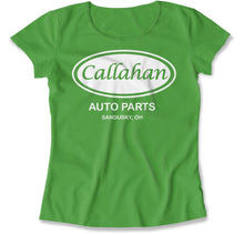 Load image into Gallery viewer, Callahan Auto Parts - T Shirt - Callahan_Auto_Parts_women_kelly