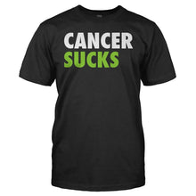 Load image into Gallery viewer, Cancer Sucks - T Shirt - Cancer_Sucks_black